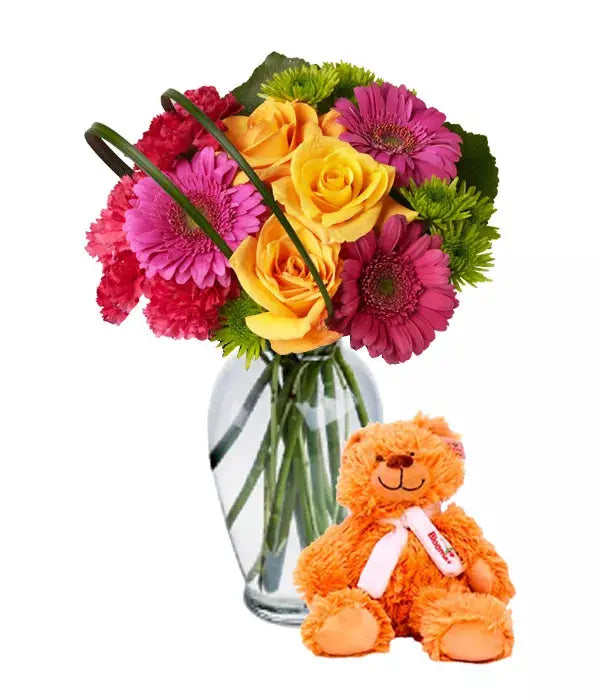 Plush Teddy Bear From You Flowers Aus