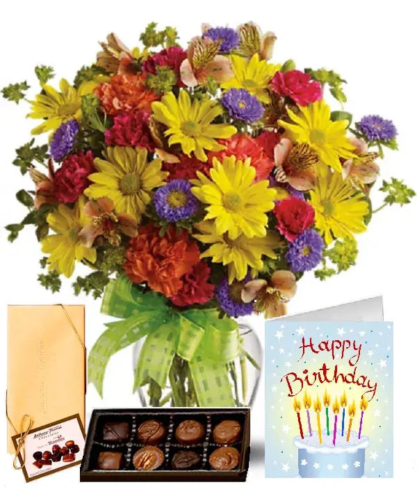 The Birthday Bundle Flowers From You Flowers Aus