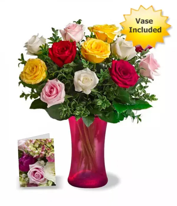 Mother'S Day Rose Special 12 Assorted Roses From You Flowers Aus