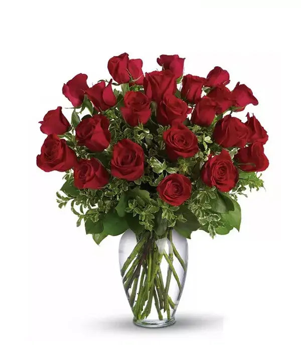 Two Dozen Long Stem Red Roses From You Flowers Aus