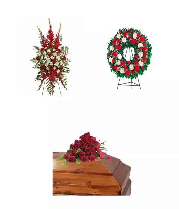 Pure Devotion Funeral Flower Package From You Flowers Aus