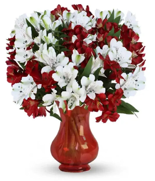Treaty Sympathy Lilies Bouquet