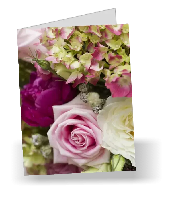 Full Size Greeting Card - From You Flowers Aus