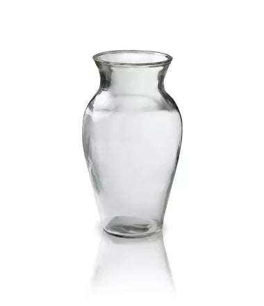 Classic Clear Glass Vase