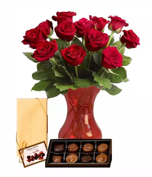 Glass Vase From You Flowers Aus