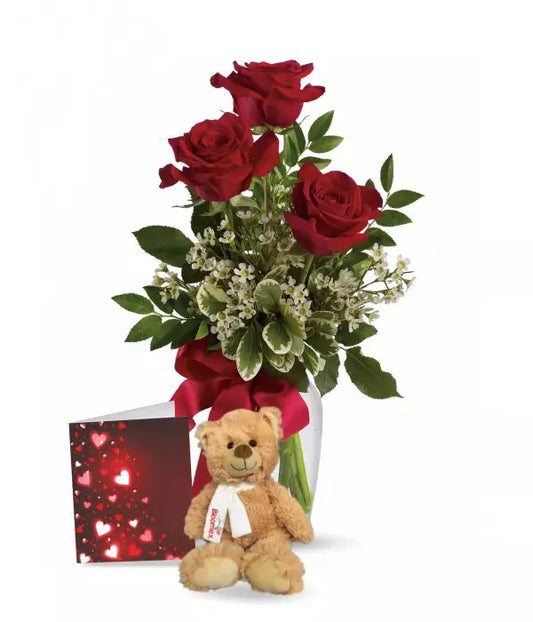 Plush Teddy Bear From You Flowers Aus