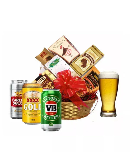 Beer Gift Basket From You Flowers Aus