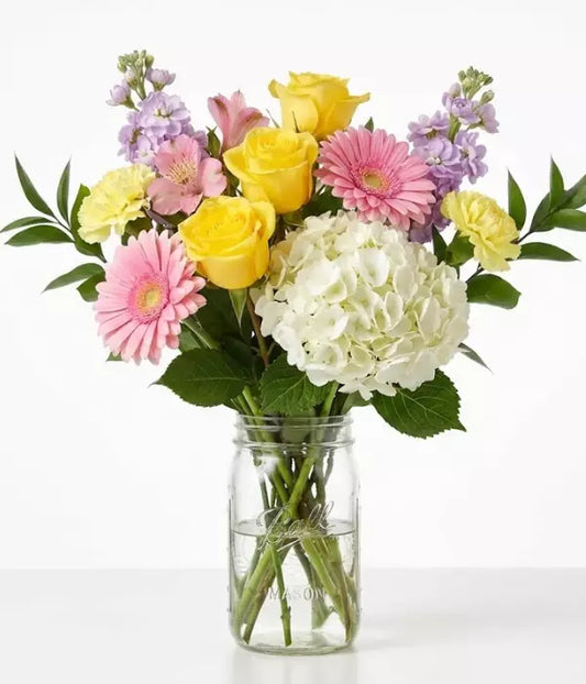 Never Tear Us Apart Birthday Roses Bouquet in Vase Bay of Fires