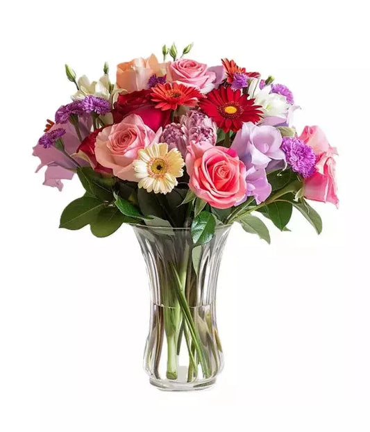 Never Tear Us Apart Get Well Roses Bouquet with Wine Alice Springs