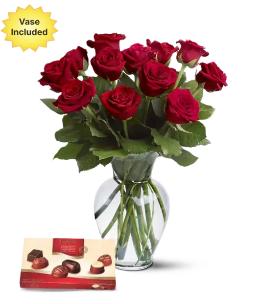 Glass Vase From You Flowers Aus