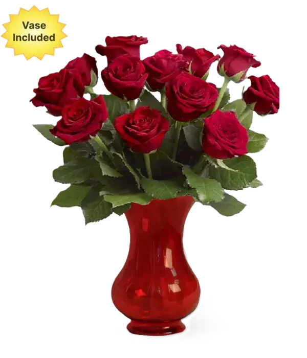 Glass Vase From You Flowers Aus
