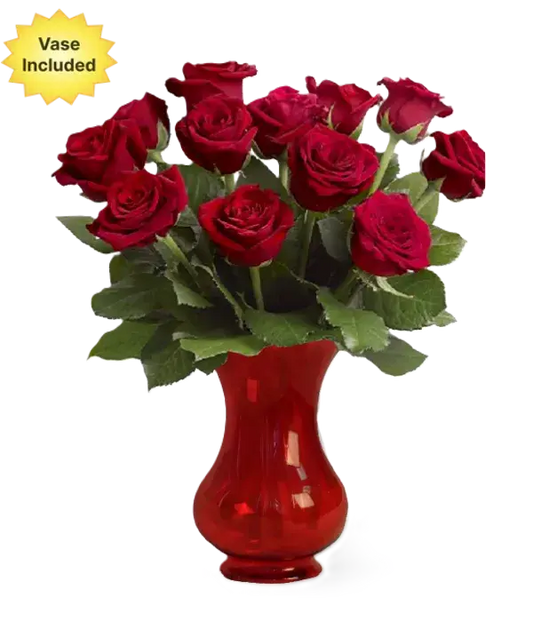 Glass Vase From You Flowers Aus