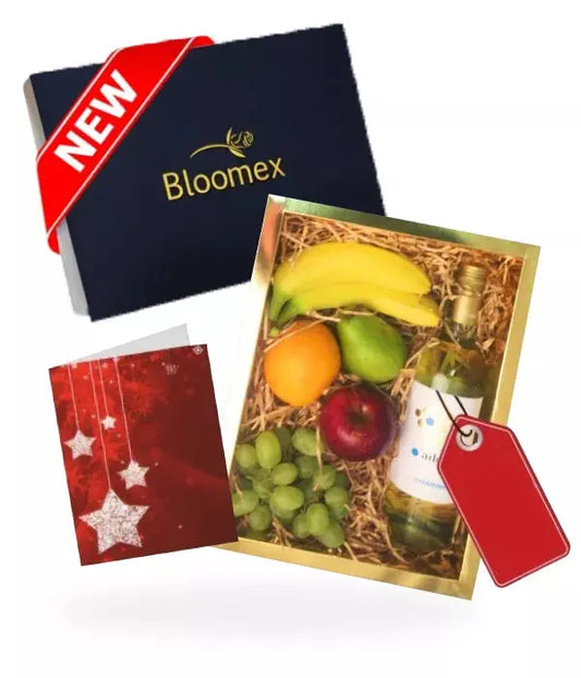 Fruit & White Wine Gift Box From You Flowers Aus