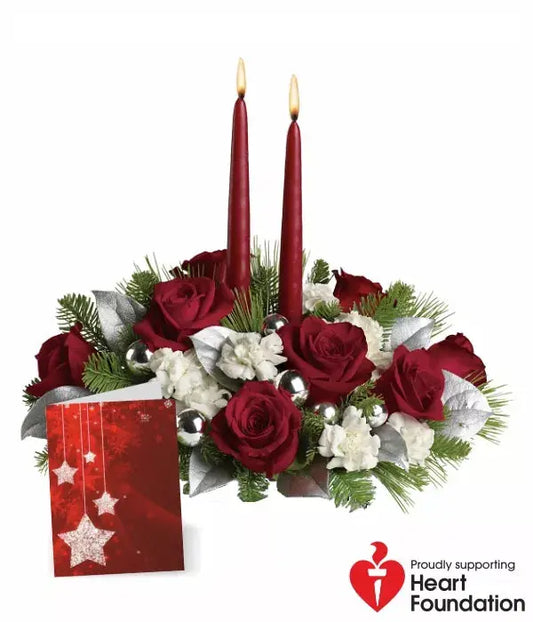 Heart of Christmas From You Flowers Aus
