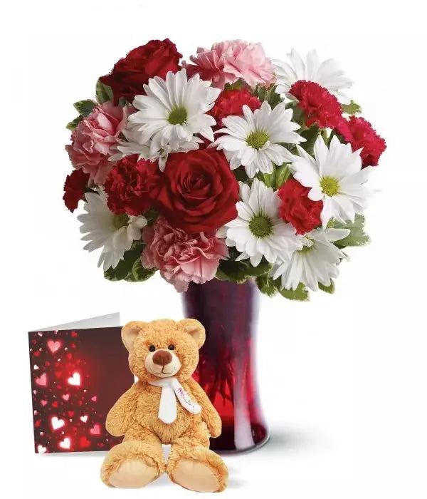 Hugs And Kisses Bouquet Flowers From You Flowers Aus