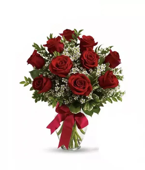 Ten Long Stemmed Red Roses Special Offer From You Flowers Aus