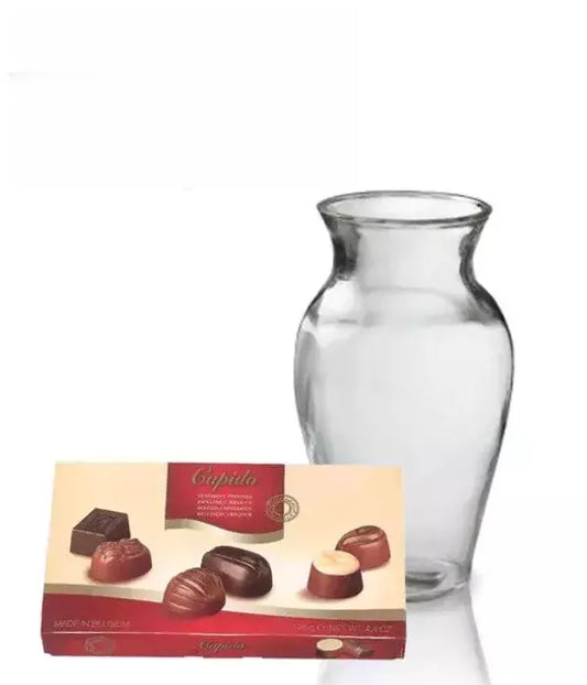 Vase & Chocolates - From You Flowers Aus
