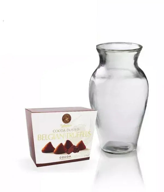 Glass Vase Clear From You Flowers