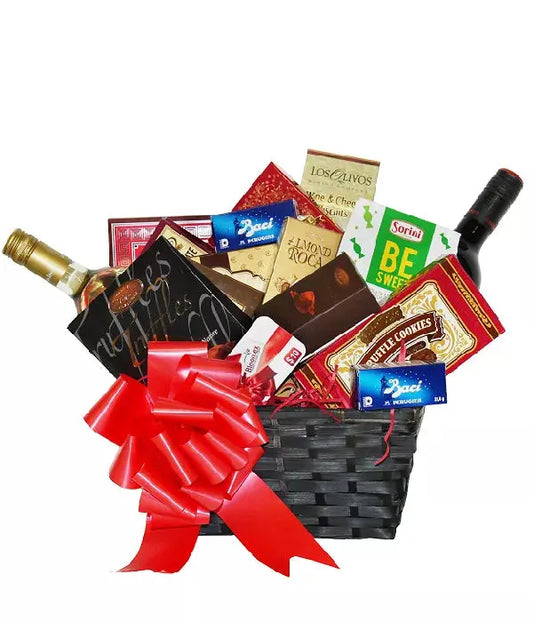 Wine & Gourmet Greatness Basket From You Flowers Aus